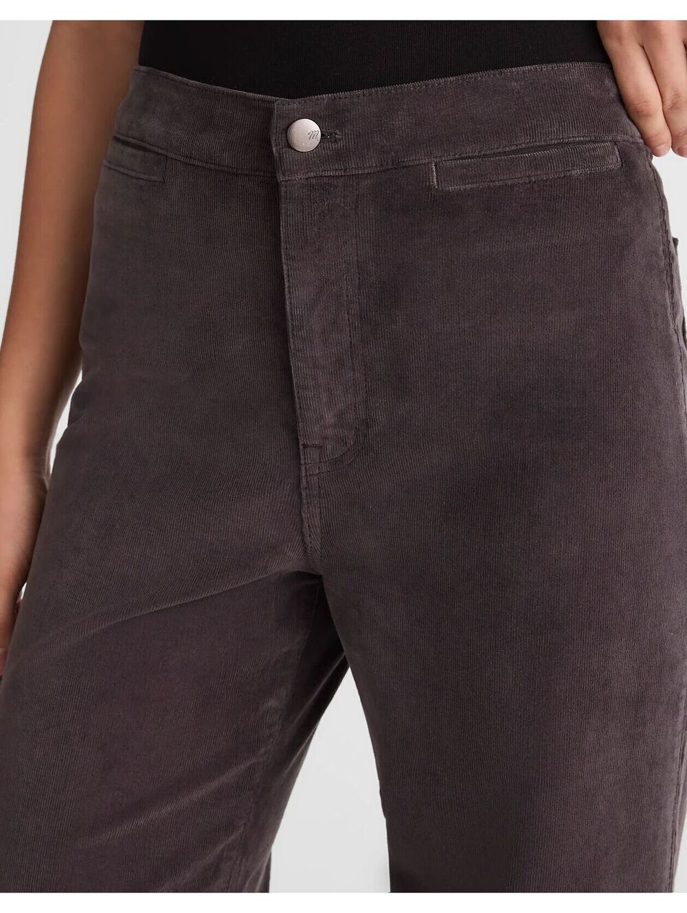 NWT The Wide-Leg Pant in Corduroy - Size 25 - MSRP $138 - Picture 3 of 6